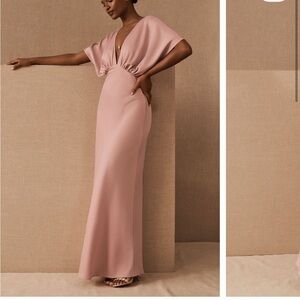 BHLDN Satin Maxidress